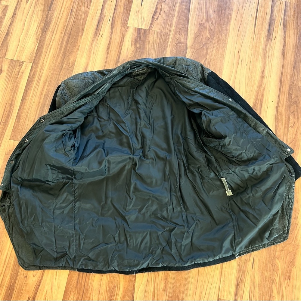 G-III Leather designs || 80s Vintage Black Leather Jacket - Picture 9 of 9